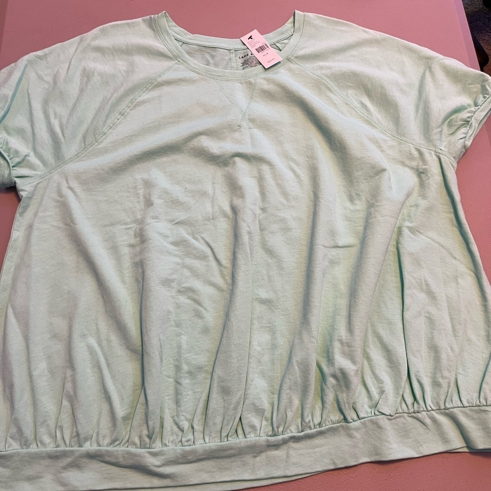 Lane Bryant Short Sleeve Shirt/sweater